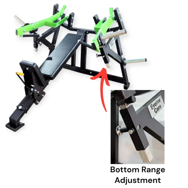 HPL 15 Dual Axis Horizontal Incline Chest Press 2