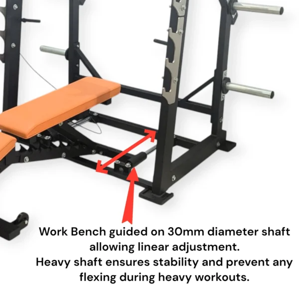 OBN 05 Super Adjustable Olympic Bench 4