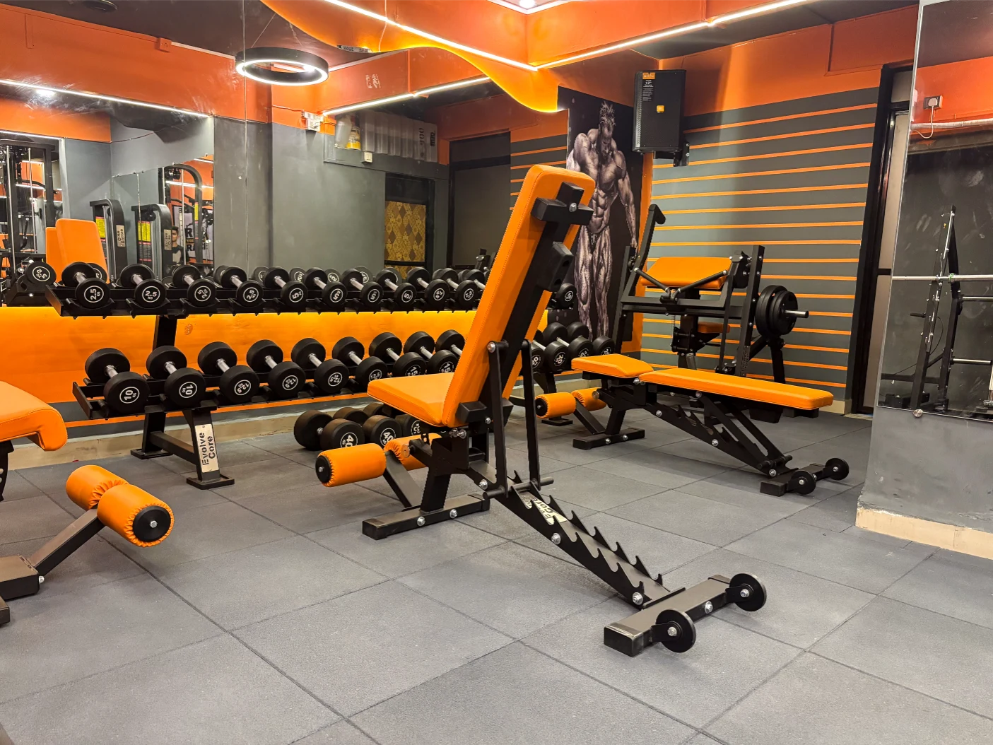strength fitness new gym setup